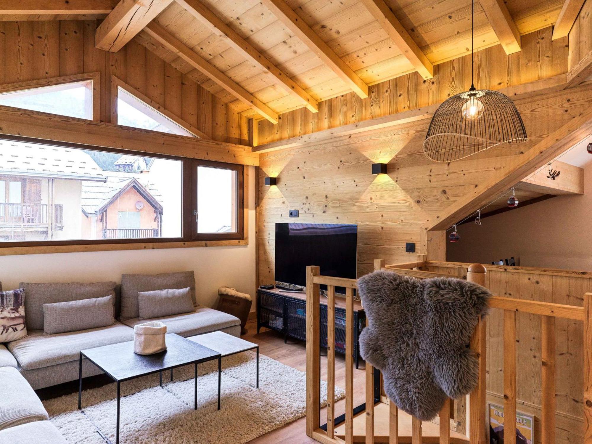 Le Chenaillet, Duplex Au Pied Des Pistes Et Spa Montgenèvre المظهر الخارجي الصورة